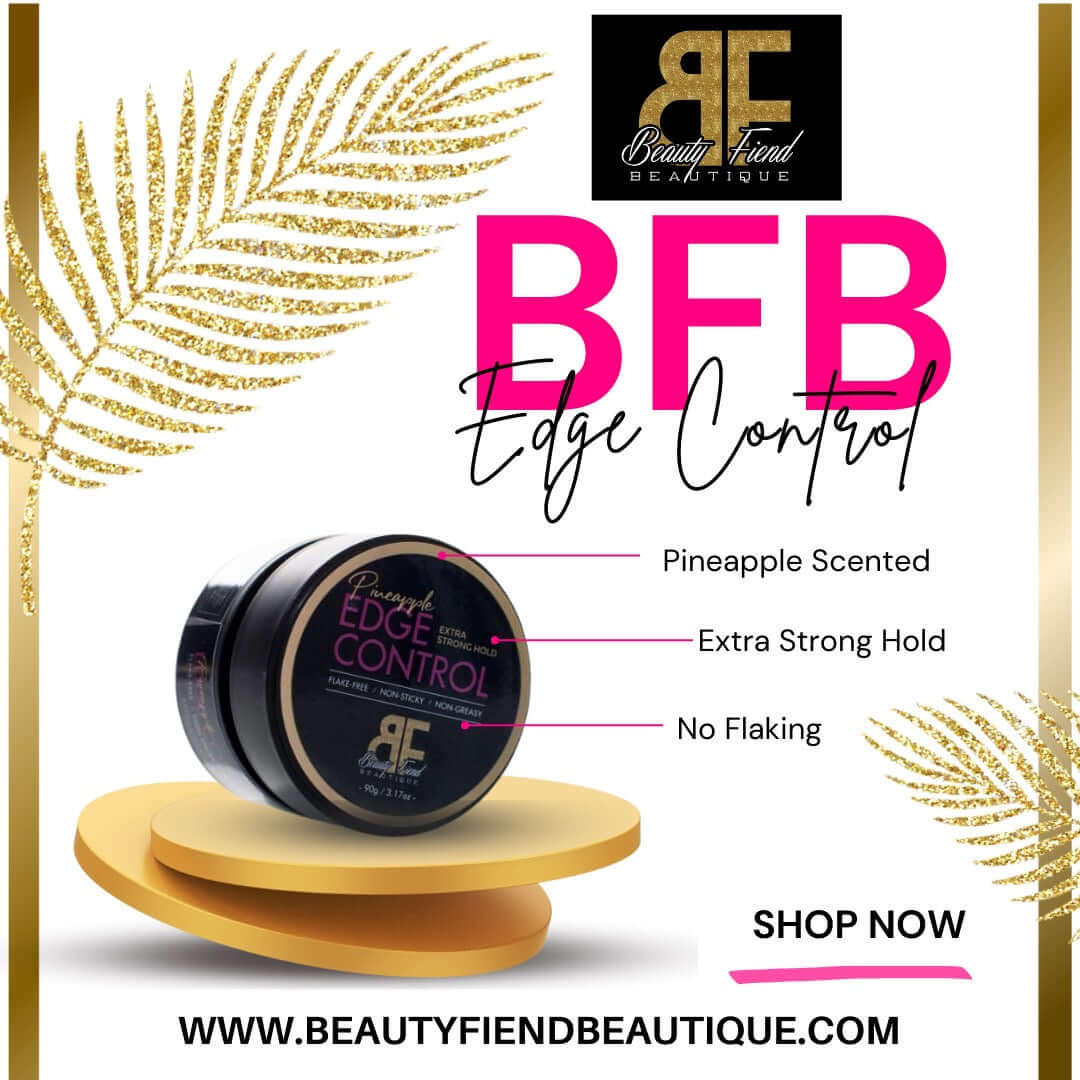 Image of Pineapple Scented Edge Control benefits.